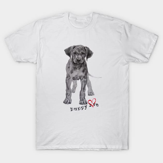 Puppy Love T-Shirt by Leisa
